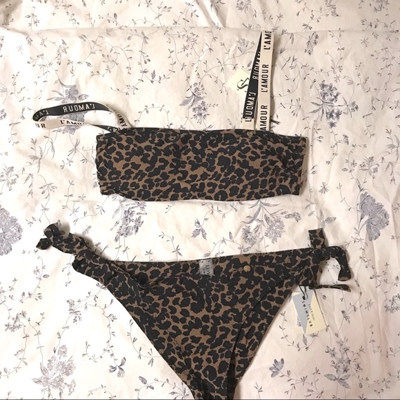 Love Stories NETAPORTER XS leaped NWT bikini set - Picture 2 of 7